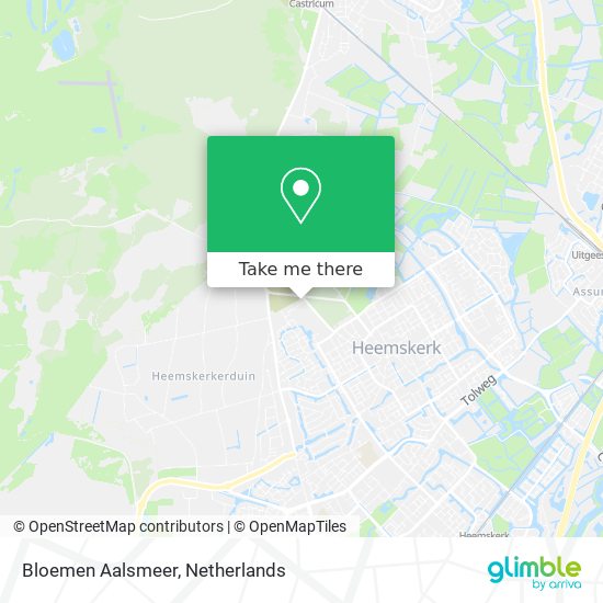 Bloemen Aalsmeer map