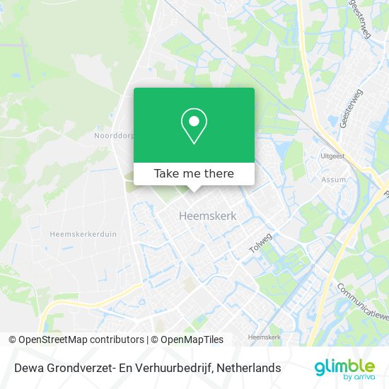 Dewa Grondverzet- En Verhuurbedrijf map