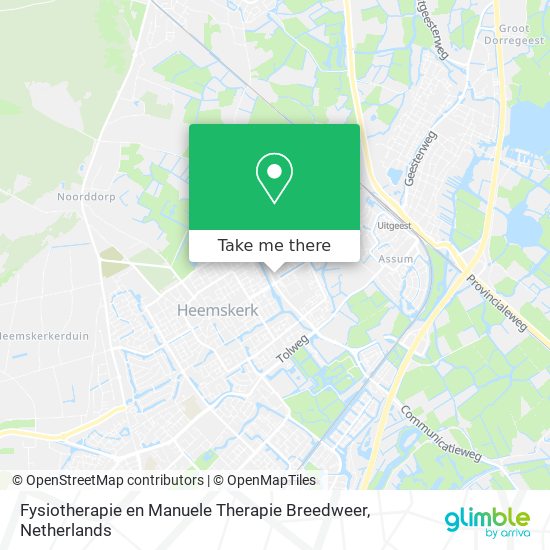 Fysiotherapie en Manuele Therapie Breedweer Karte