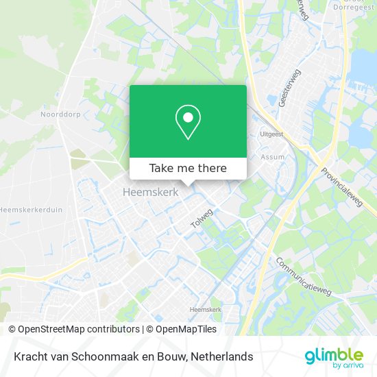 Kracht van Schoonmaak en Bouw map