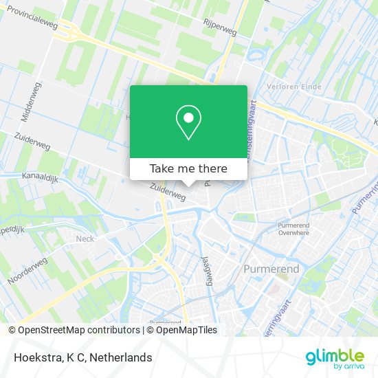 Hoekstra, K C map