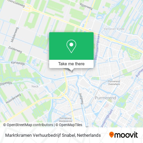 Marktkramen Verhuurbedrijf Snabel map