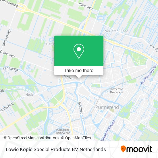 Lowie Kopie Special Products BV map