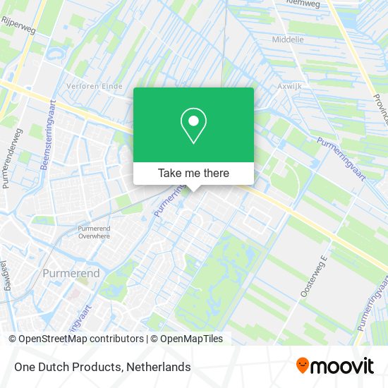 One Dutch Products map