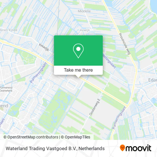 Waterland Trading Vastgoed B.V. map