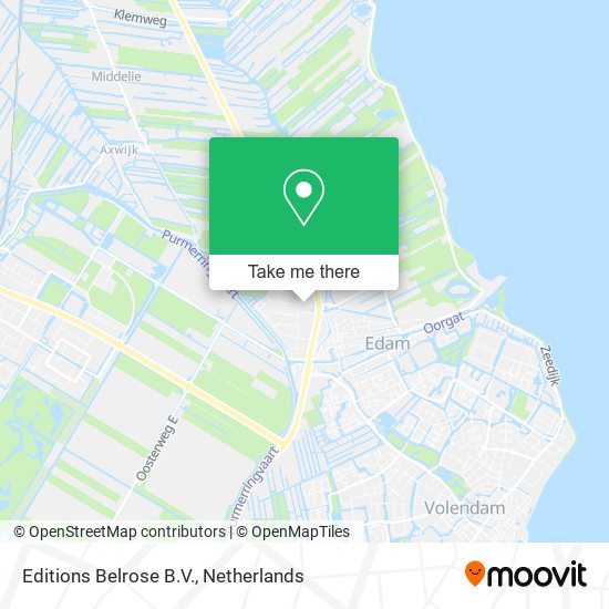 Editions Belrose B.V. map