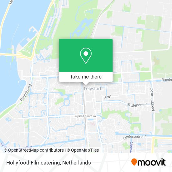 Hollyfood Filmcatering map