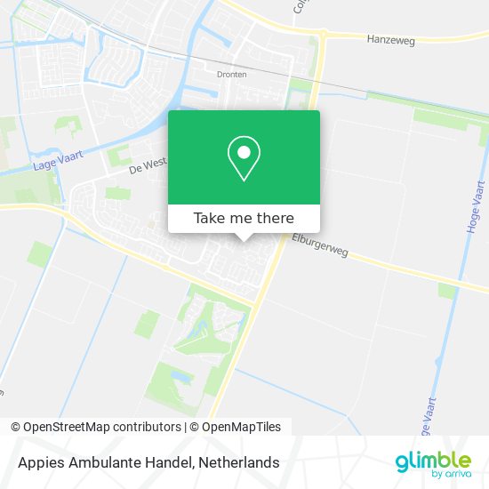 Appies Ambulante Handel map