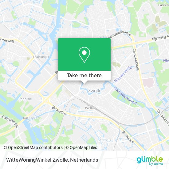 WitteWoningWinkel Zwolle Karte