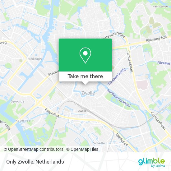 Only Zwolle map