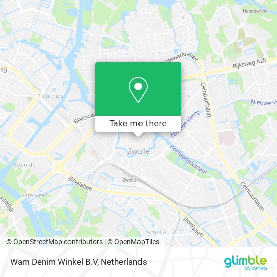 Wam Denim Winkel B.V map