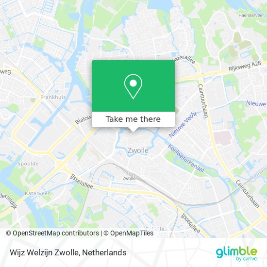 Wijz Welzijn Zwolle Karte