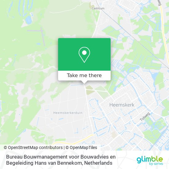 Bureau Bouwmanagement voor Bouwadvies en Begeleiding Hans van Bennekom map