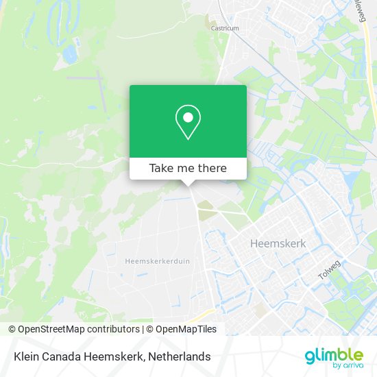 Klein Canada Heemskerk map