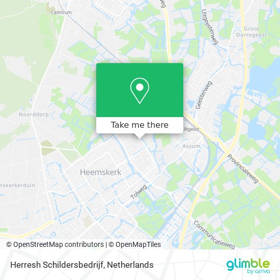 Herresh Schildersbedrijf map