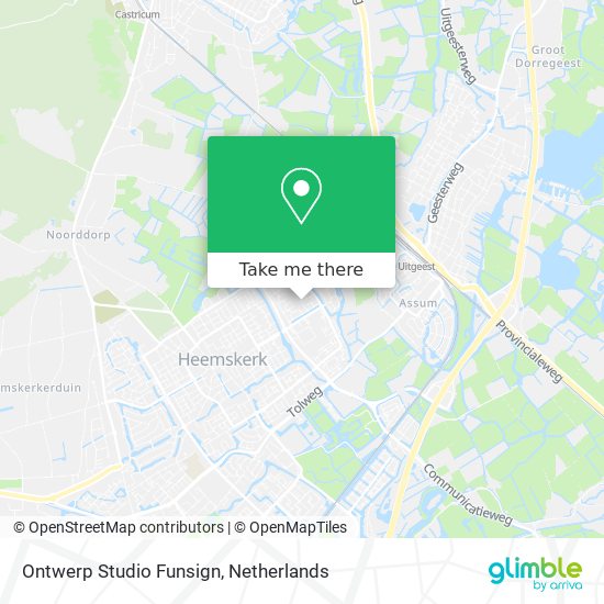 Ontwerp Studio Funsign map