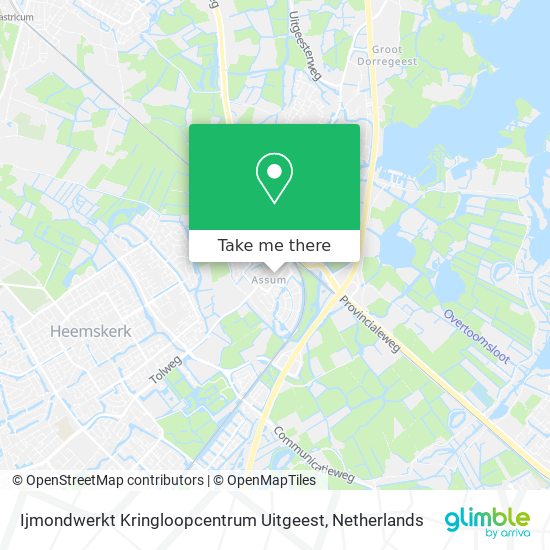 Ijmondwerkt Kringloopcentrum Uitgeest map