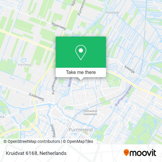 Kruidvat 6168 map