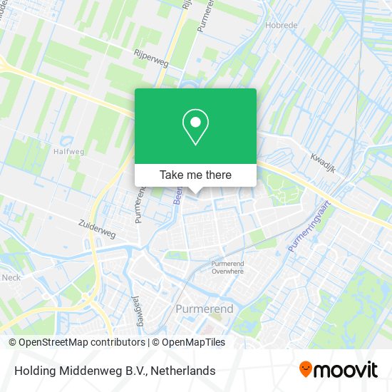 Holding Middenweg B.V. Karte