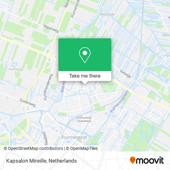 Kapsalon Mireille map