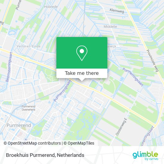 Broekhuis Purmerend map