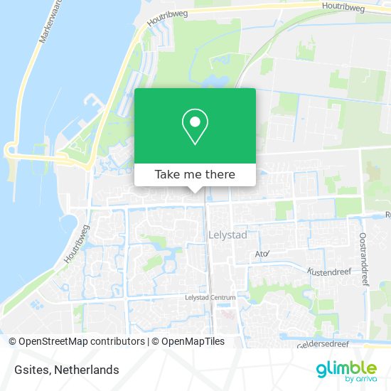 Gsites map