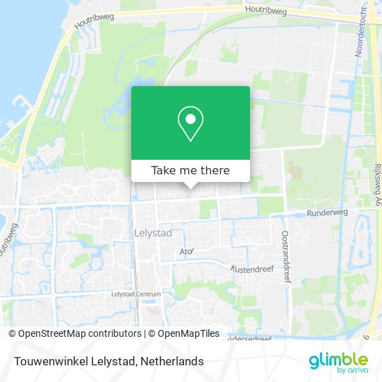 Touwenwinkel Lelystad map