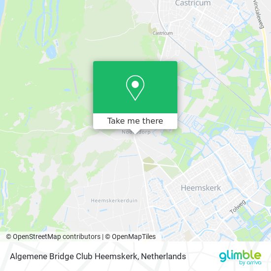 Algemene Bridge Club Heemskerk Karte