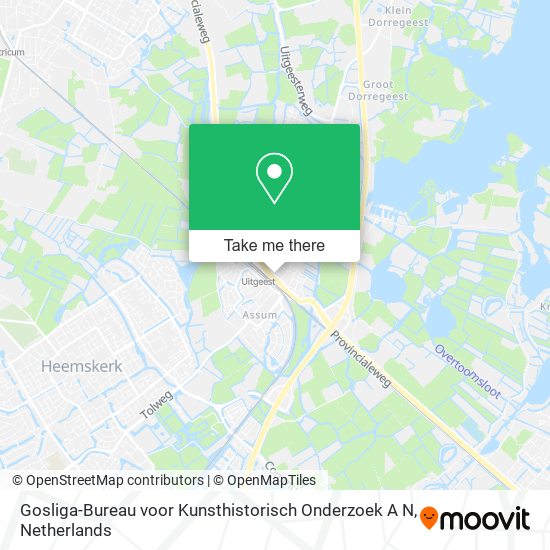 Gosliga-Bureau voor Kunsthistorisch Onderzoek A N map