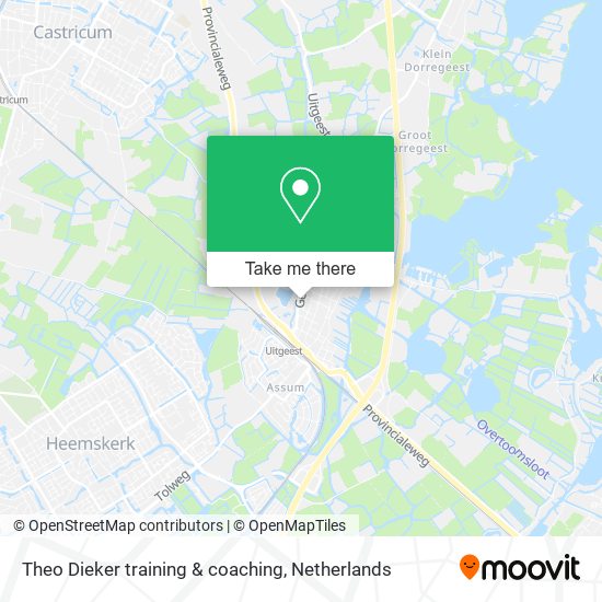 Theo Dieker training & coaching map