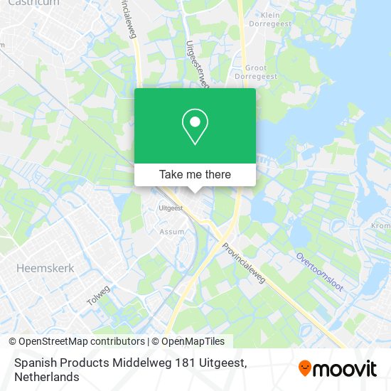 Spanish Products Middelweg 181 Uitgeest map