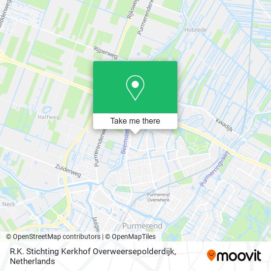 R.K. Stichting Kerkhof Overweersepolderdijk map