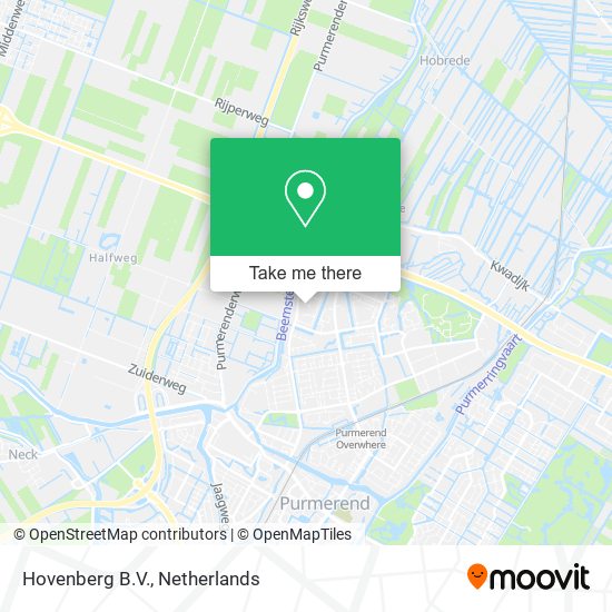 Hovenberg B.V. map