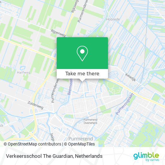 Verkeersschool The Guardian map