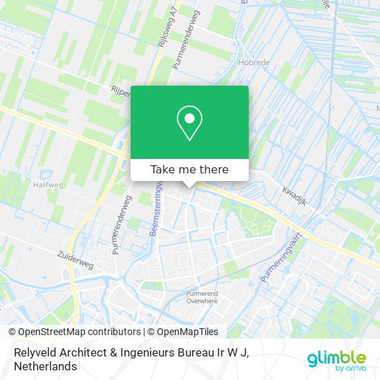 Relyveld Architect & Ingenieurs Bureau Ir W J map