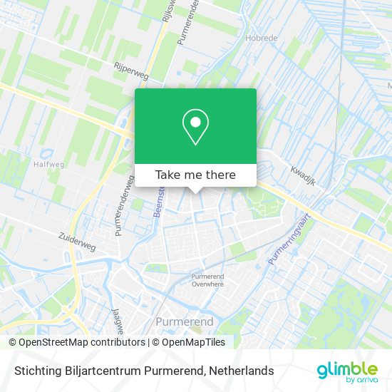 Stichting Biljartcentrum Purmerend Karte