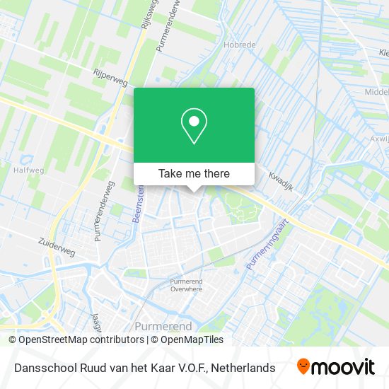 Dansschool Ruud van het Kaar V.O.F. map