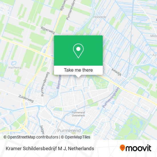 Kramer Schildersbedrijf M J map