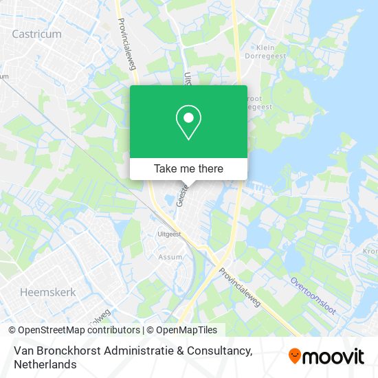 Van Bronckhorst Administratie & Consultancy map