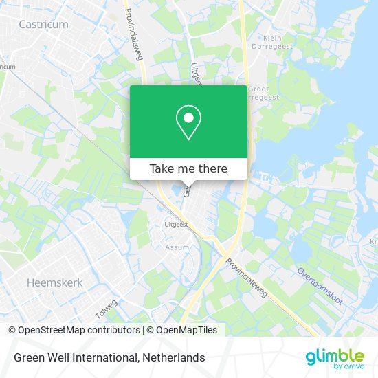 Green Well International Karte