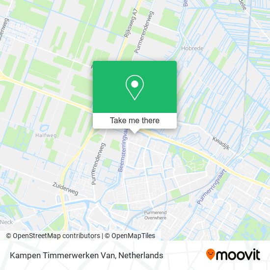 Kampen Timmerwerken Van map