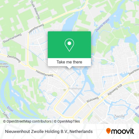 Nieuwenhout Zwolle Holding B.V. Karte