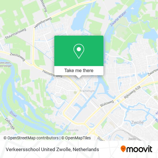 Verkeersschool United Zwolle Karte