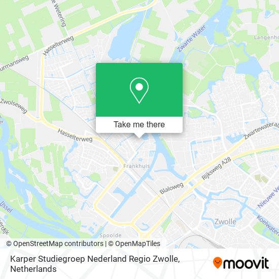 Karper Studiegroep Nederland Regio Zwolle map