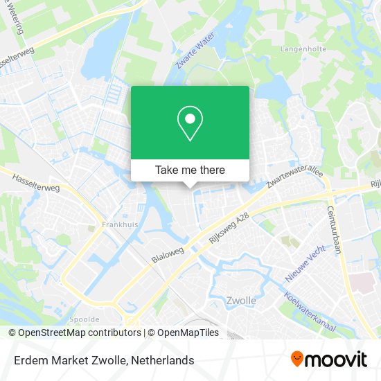 Erdem Market Zwolle map