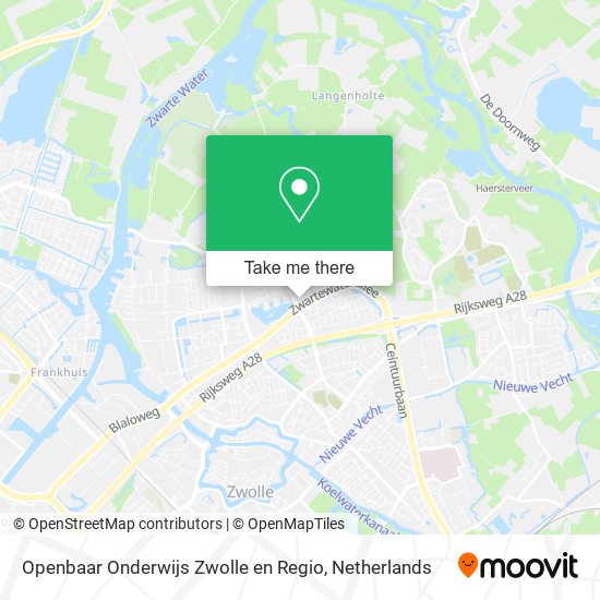 Openbaar Onderwijs Zwolle en Regio Karte