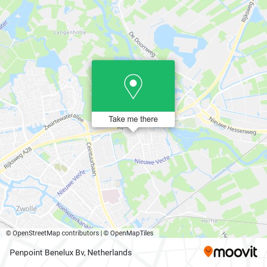 Penpoint Benelux Bv map