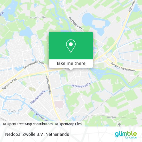 Nedcoal Zwolle B.V. Karte