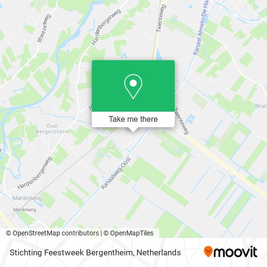 Stichting Feestweek Bergentheim map