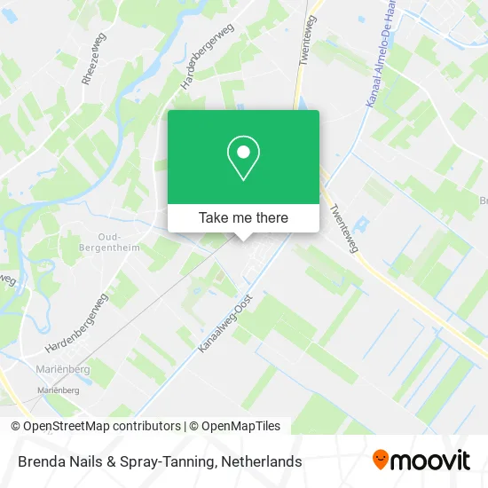 Brenda Nails & Spray-Tanning map